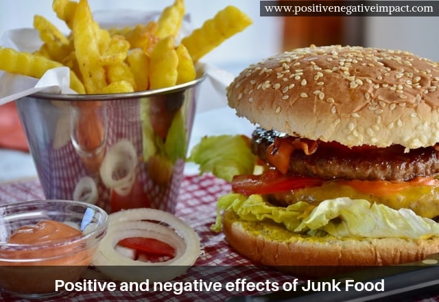 Positive and negative effects of Junk Food