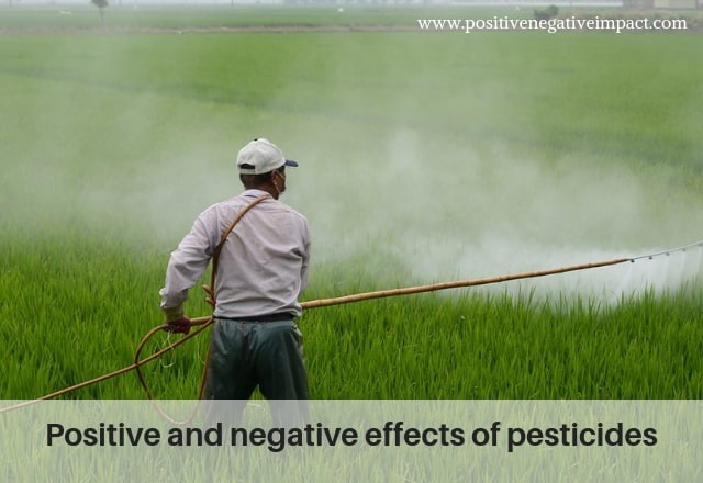 Positive and negative effects of pesticides