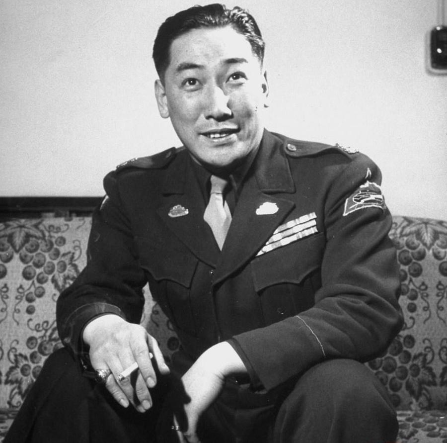 Chiang Wei-kuo in Taiwan in 1950