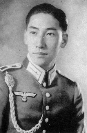 Chiang Wei-kuo in his German Uniform